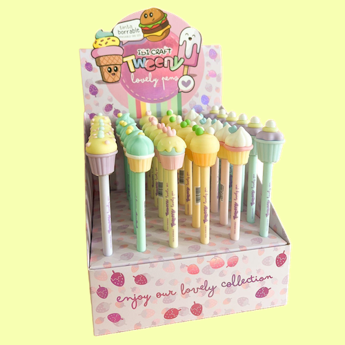 EXHIBIDOR C/36 BOLÍGRAFOS IBI CRAFT TWEENY 