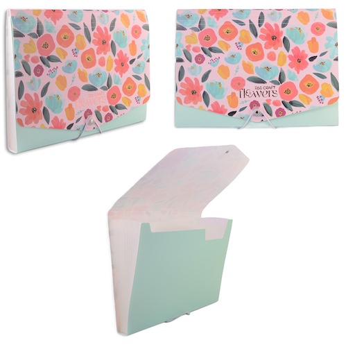 CARPETA IBI CRAFT PORTA DOCUMENTOS, C/13 DIVISIONES, 240x330mm, 