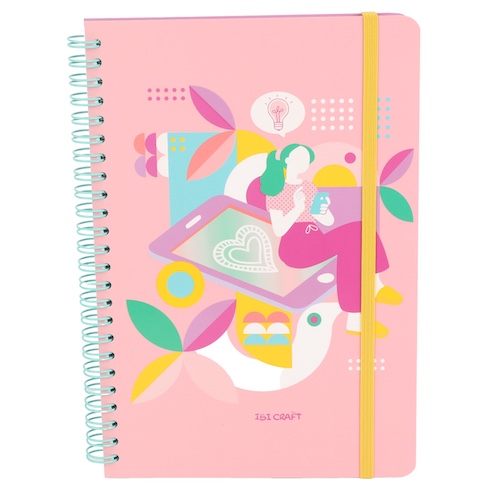 CUADERNO IBI CRAFT, TAPA SOFT, 146x214mm, 80 H., 
