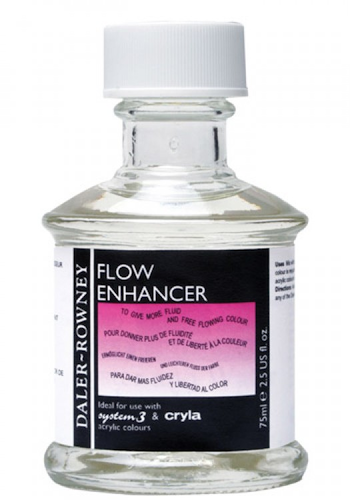 FRASCO DE POTENCIADOR DE FLUIDEZ DE ACRÍLICO DALER ROWNEY, 75ML