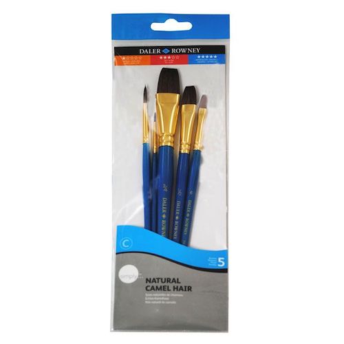 SET DE 5 PINCELES DALER ROWNEY 
