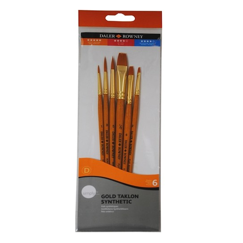 SET DE 7 PINCELES DALER ROWNEY 