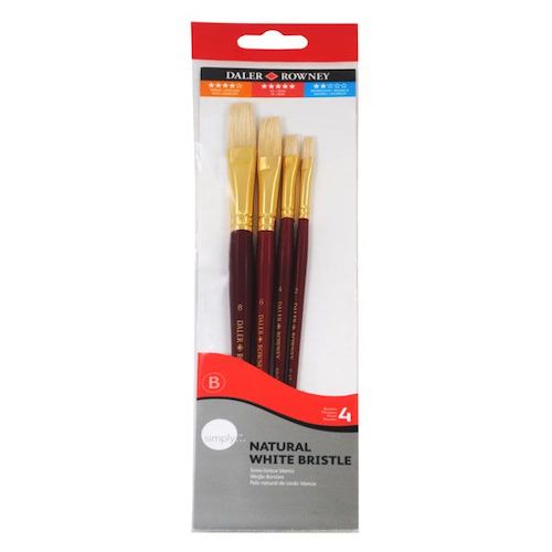 SET DE 4 PINCELES DALER ROWNEY 