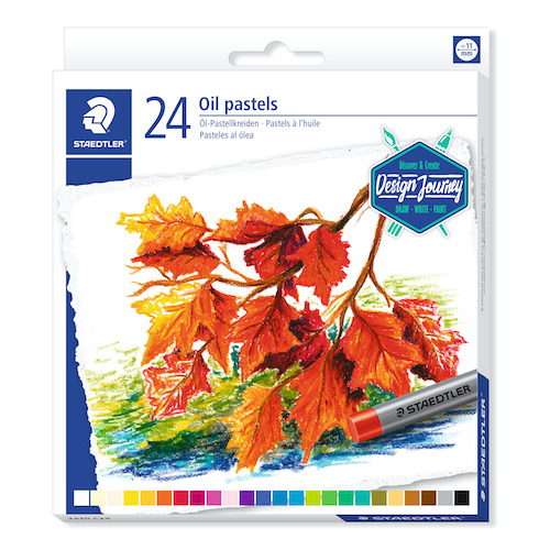 CAJA DE 24 PASTELES AL ÓLEO STAEDTLER