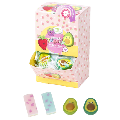 CAJA EXHIBIDORA CON 36 GOMAS IBI CRAFT TWEENY 
