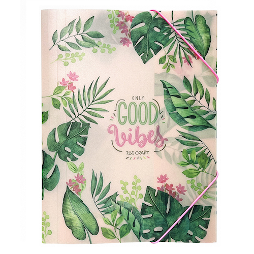 CARPETA PLÁSTICA C/ELÁSTICO IBI CRAFT, A4, 