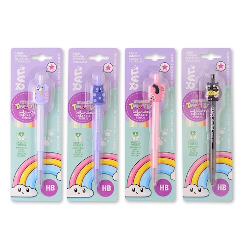 LÁPIZ INFINITO RETRÁCTIL IBI CRAFT TWEENY 