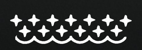 PERFORADORA DE BORDES IBI CRAFT, DISEÑO ESTRELLAS