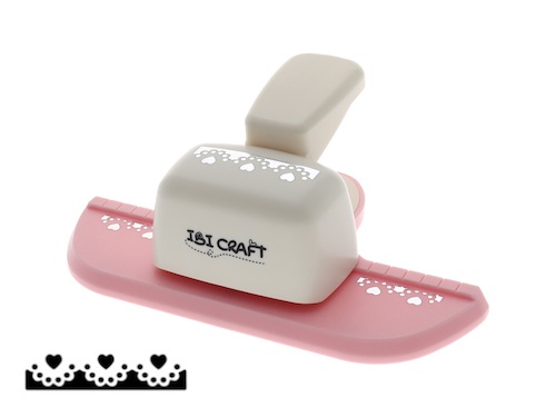 PERFORADORA DE BORDES IBI CRAFT, DISEÑO CORAZONES 2