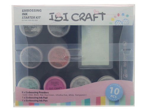 KIT DE INICIO P/GRABADO EN TINTA Y POLVO EN RELIEVE IBI CRAFT