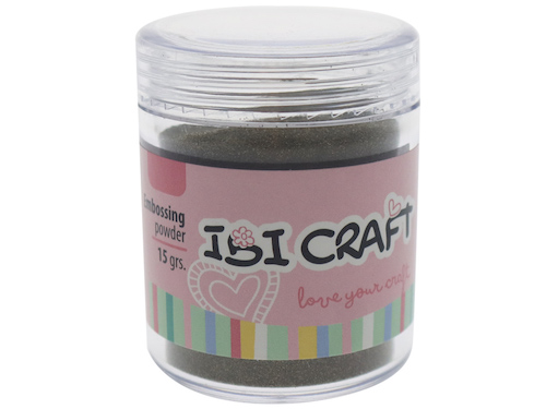 FRASCO DE POLVO PARA GRABADO EN RELIEVE IBI CRAFT, 15grs, ORO 303A