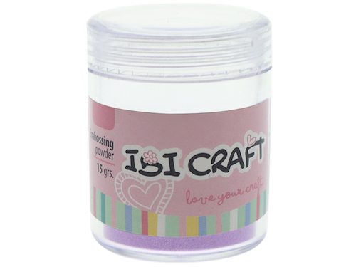 FRASCO DE POLVO PARA GRABADO EN RELIEVE IBI CRAFT, 15grs, VIOLETA A113