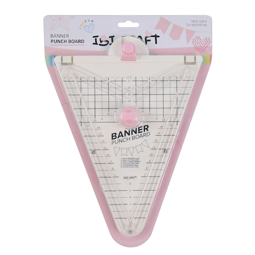 TABLERO CORTADOR DE BANDERINES IBI CRAFT, TRES ESTILOS