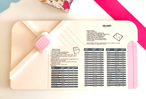 TABLERO PLEGADOR MULTIPROPÓSITO IBI CRAFT C/ TRAZADOR Y PERFORADOR DE ESQUINAS INTEGRADO