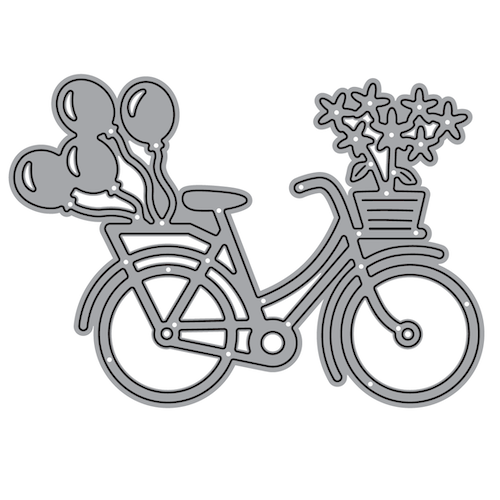 TROQUEL DE CORTE, FORMA BICICLETA P/MÁQ. TROQUELADORA DE 3