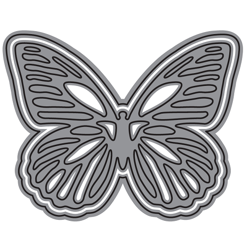 TROQUEL DE CORTE, FORMA MARIPOSA P/MÁQ. TROQUELADORA DE 3