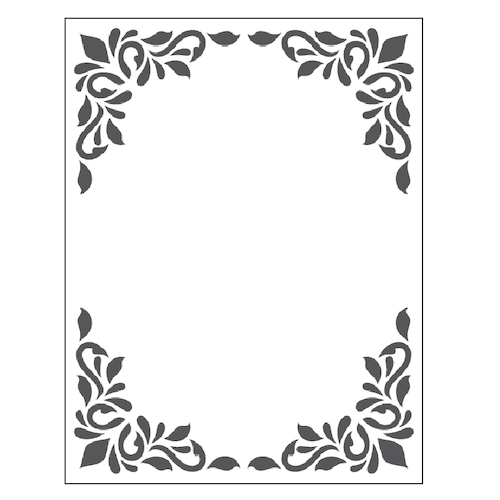 MATRIZ DE RELIEVE, TRAMA MARCO DECORATIVO  P/MÁQ.TROQUELADORA DE 6