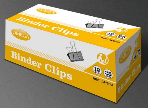 CAJA C/12 APRIETAPAPELES 51 MM