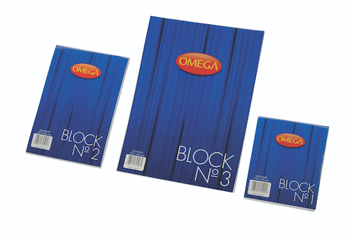 BLOC OMEGA DE 100 HOJAS EN PAPEL ALCALINO, A4