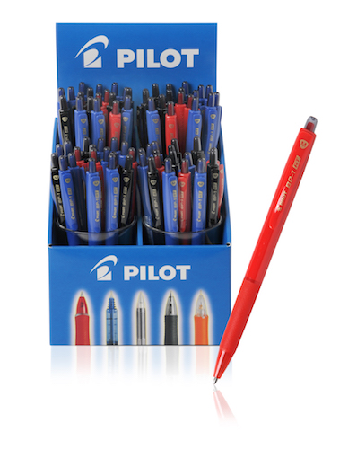 EXHIBIDOR CON 96 BOLÍGRAFOS PILOT RETRÁCTIL BP1RT