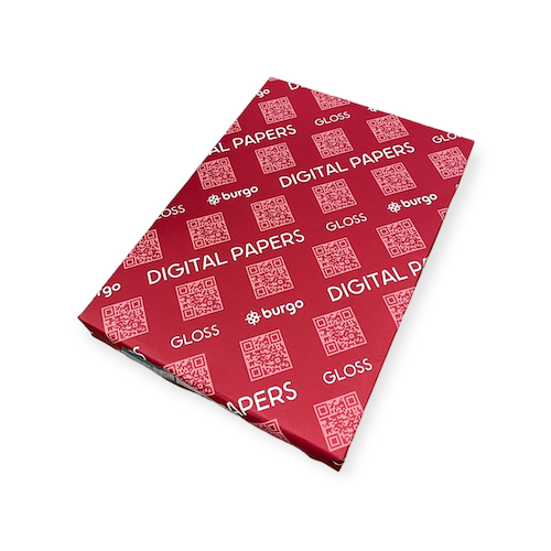 PAQ. 125 HOJAS DE PAPEL BRILLO P/ LÁSER EXPERIA DIGI GLOSS, 300 GR., SRA3