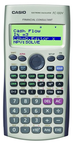 CALCULADORA CASIO FC-100