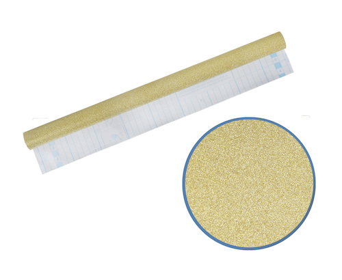 PAPEL AUTOADHESIVO OMEGA FANTASÍA C/BRILLANTINA. 45 CM X 1 MTS. FJ002