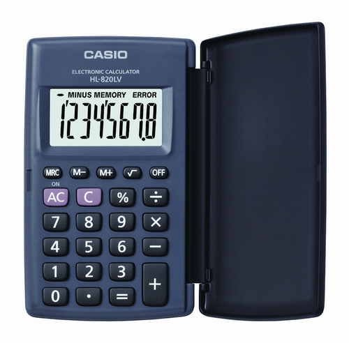 CALCUALDORA CASIO HL-820