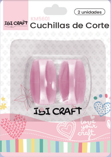 BLÍSTER C/2 CUCHILLAS DE CORTE DE REPUESTO P/CIZALLA IBI CRAFT KM5650