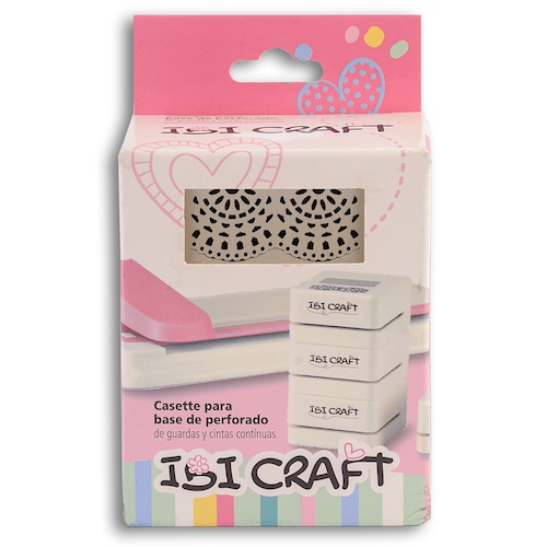 PERFORADORA DE BORDES IBI CRAFT, (51x51MM), DISEÑO MANDALA