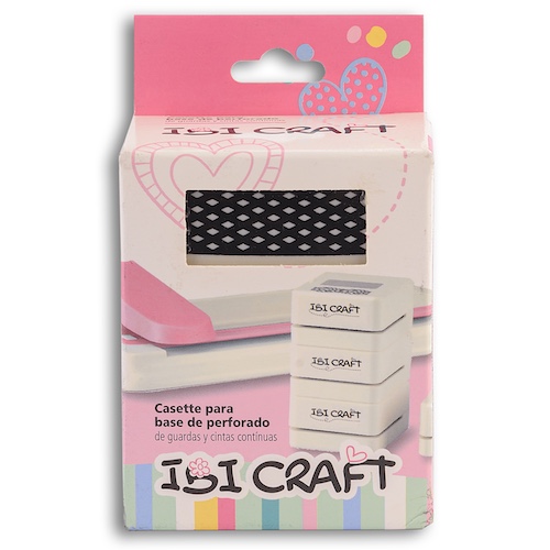 PERFORADORA DE BORDES IBI CRAFT, (51x51MM), DISEÑO GRILLA