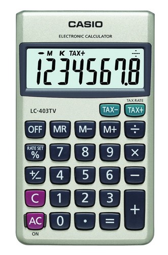CALCULADORA CASIO LC-403