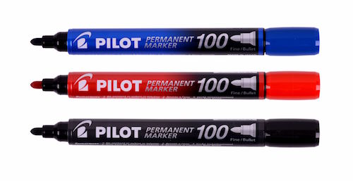 CAJA DE 12 MARCADOR PERMANENTE  PILOT SCA-100