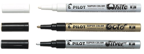 MARCADOR INDELEBLE PILOT TRAZO EXTRA FINO