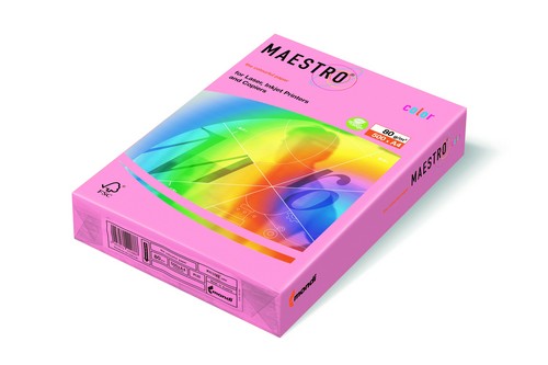 PAPEL COLOR MAESTRO PINK 80 GR. A4