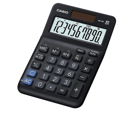 CALCULADORA CASIO MS-10