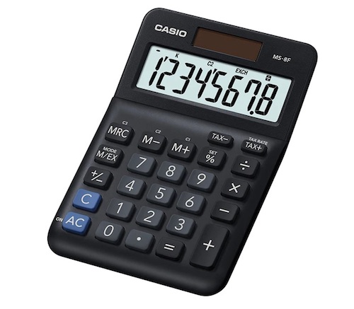 CALCULADORA CASIO MS-8