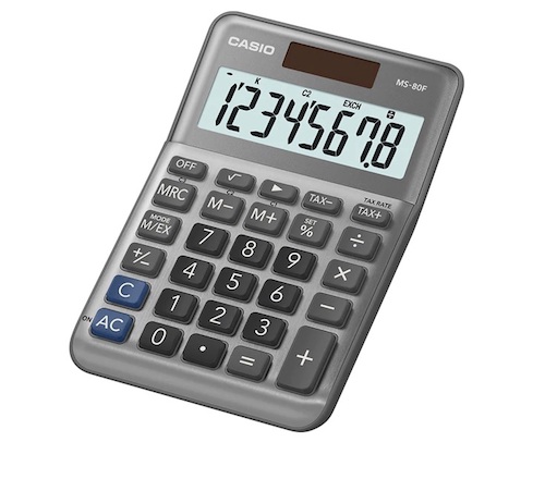 CALCULADORA CASIO MS-80