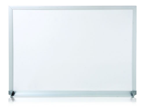 PIZARRA BLANCA MAGNÉTICA 120X180 CM., CON MARCO DE ALUMINIO