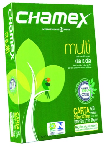 PAPEL FOTOCOPIA CHAMEX A3. 297 X 432. 75 GR