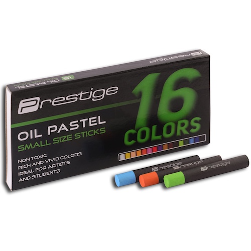 PASTELES PARA DIBUJO PRESTIGE 16 COLORES