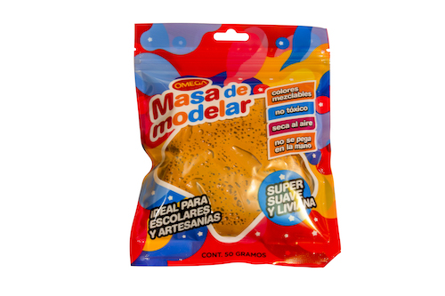 MASA PARA MODELAR OMEGA SUPER LIVIANA. MARRÓN
