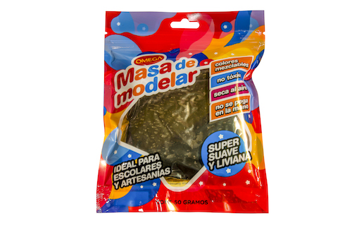 MASA PARA MODELAR OMEGA SUPER LIVIANA. NEGRA