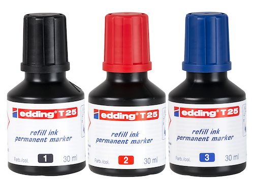 TINTA PARA MARCADORES PERMANENTES EDDING