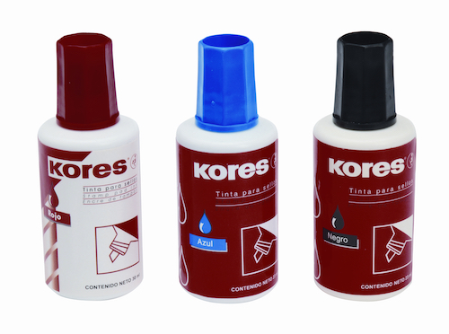 TINTA KORES PARA ALMOHADILLA